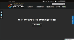 Desktop Screenshot of ottawacityrafting.com